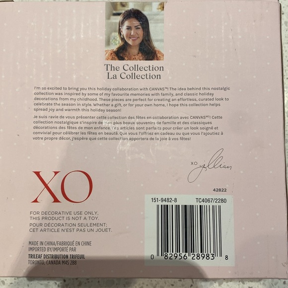 Jillian Harris x Canvas Christmas Glass Ornament - Picture 4 of 4